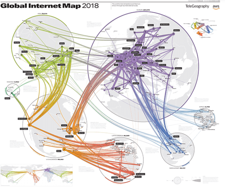 Global Internet Map 2018